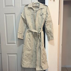 Zara Classic Cream Trench Coat